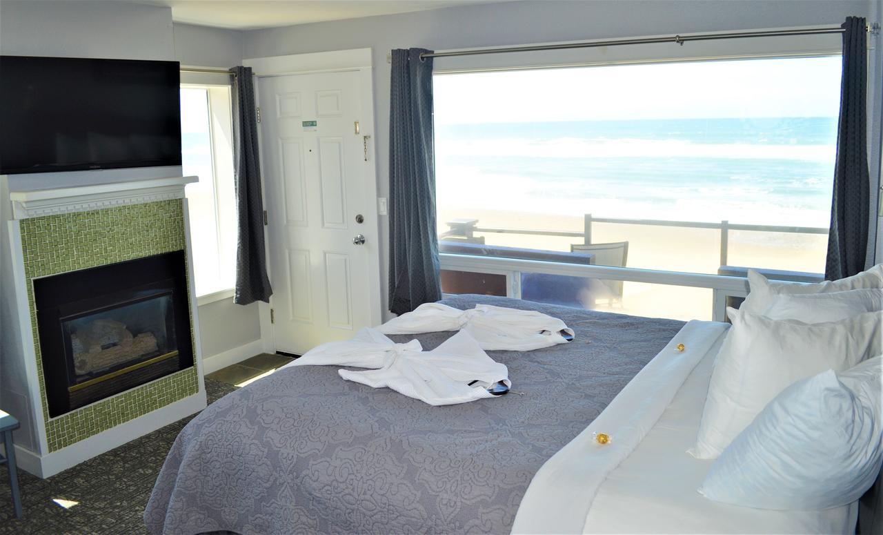 Beachfront Manor Hotel Lincoln City Exterior foto