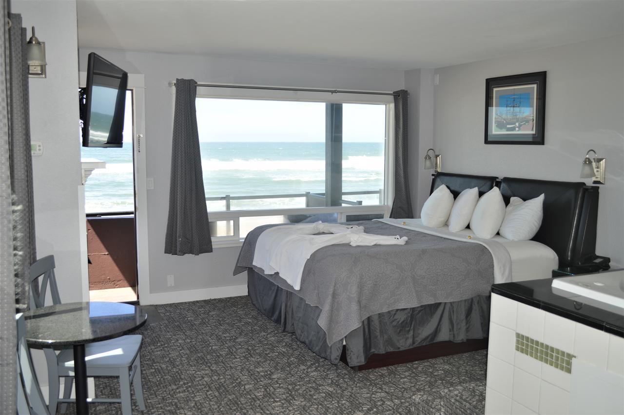 Beachfront Manor Hotel Lincoln City Exterior foto